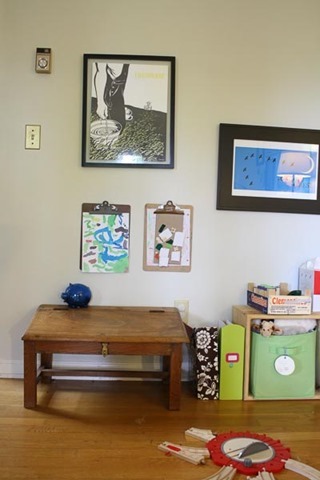 toy storage - my Montessori corner | montessori works blog