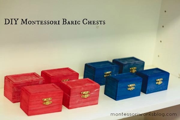 DIY Montessori Baric Chests | montessori works blog